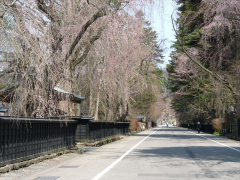 観光客のいない内町通り